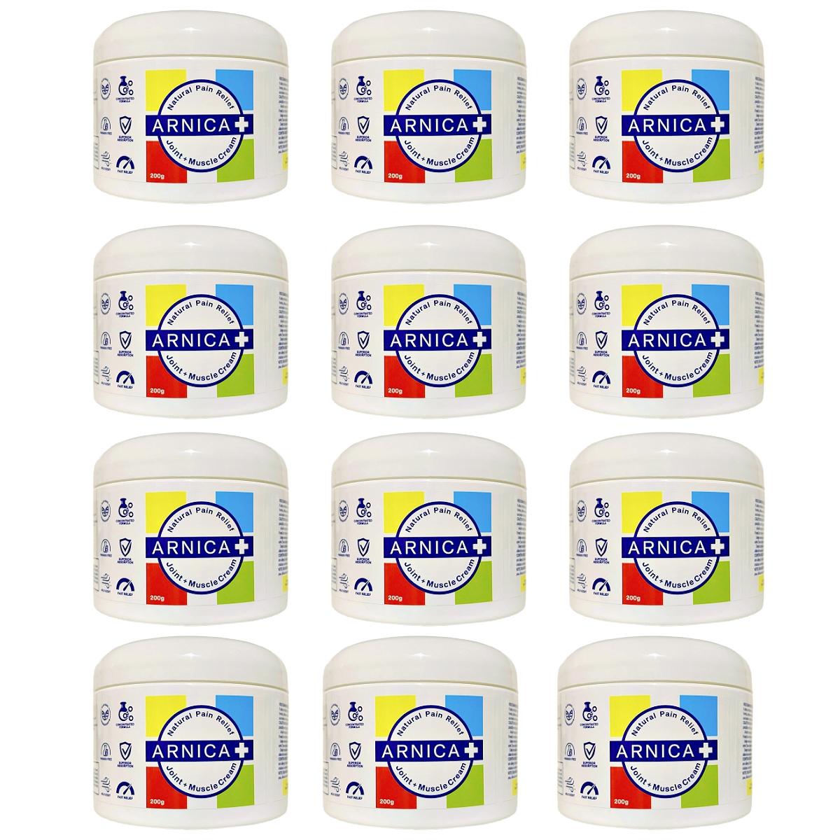 ARNICA+ Plus Relief - Natural Pain Cream for Joint and Muscle Pain CHRISTMAS SALE II