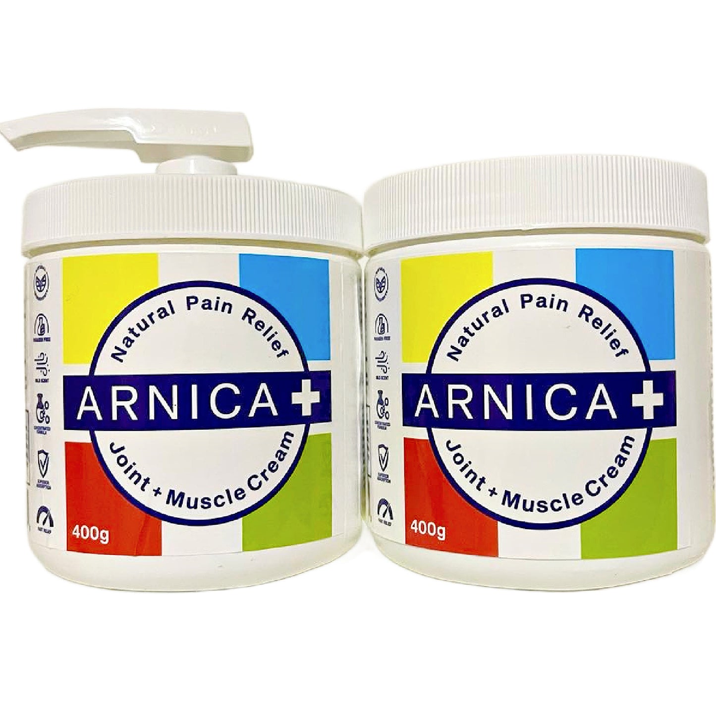 ARNICA+ Plus 400g tub with pump