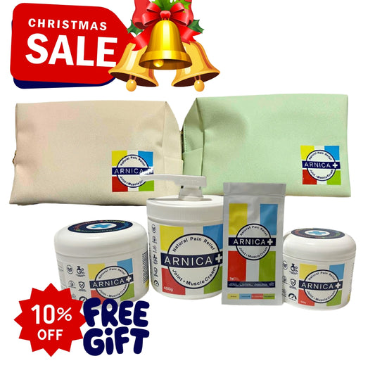 ARNICA+ Plus Relief - Natural Pain Cream for Joint and Muscle Pain CHRISTMAS SALE III