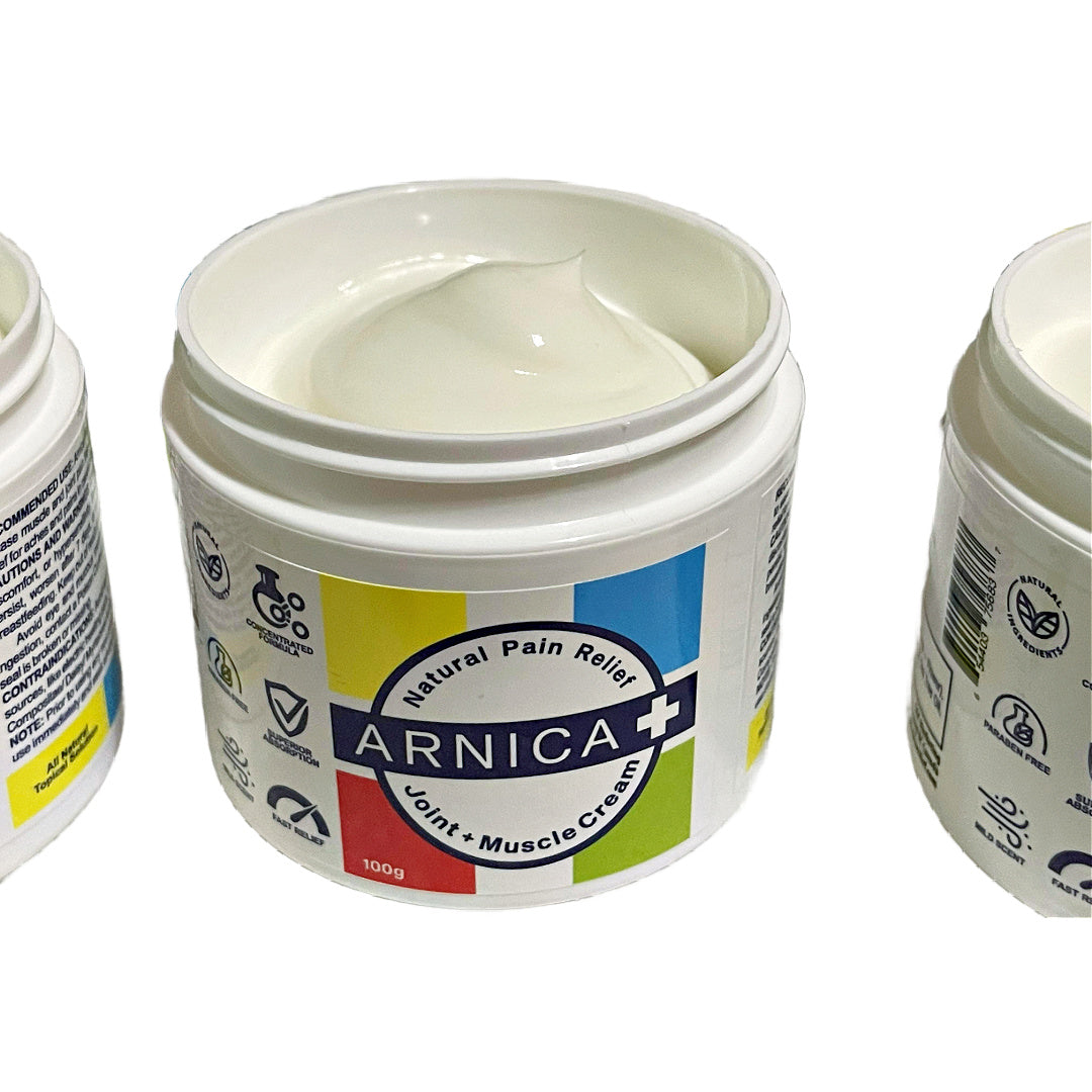ARNICA+ Plus Relief 200g tub - Natural Pain Cream for Joint and Muscle Pain